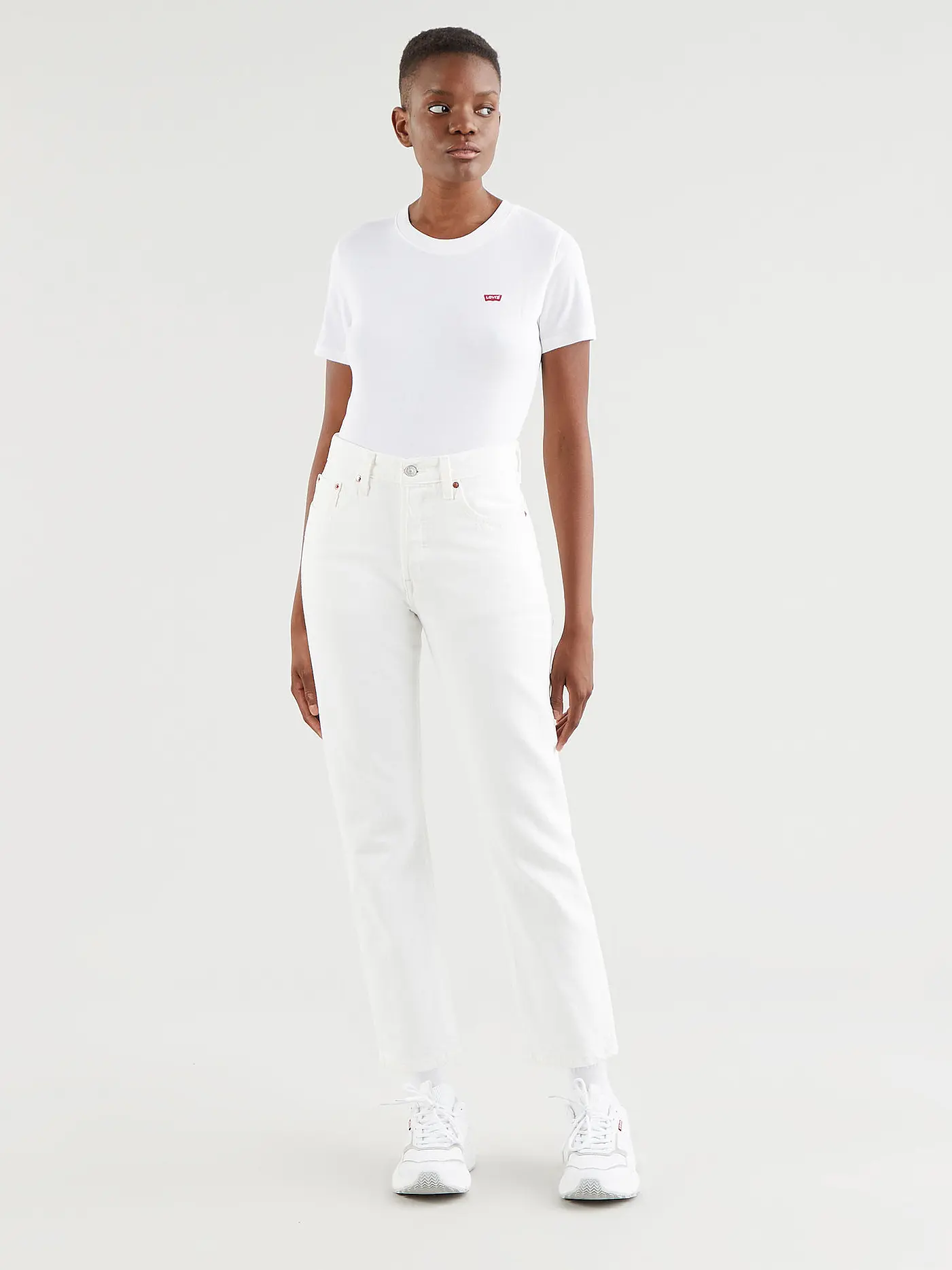 LEVI'S® | Jeans Mom Fit 7/8 501 | weiss